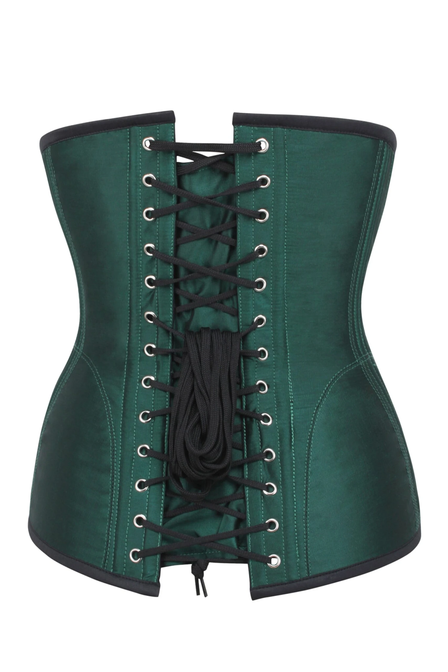 Emerald Green Longline Underbust 2 Emerald Green Longline Underbust - Image 2