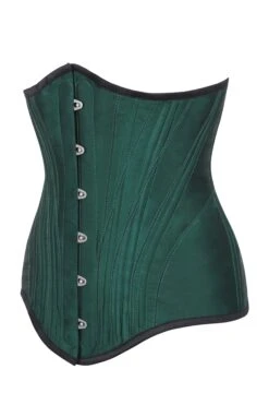 Emerald Green Longline Underbust 5 Emerald Green Longline Underbust -Corset Story BC 0383