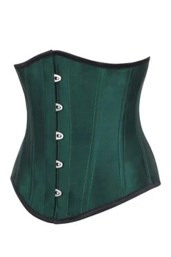 Emerald Green Underbust 5 Emerald Green Underbust -Corset Story BC 0393