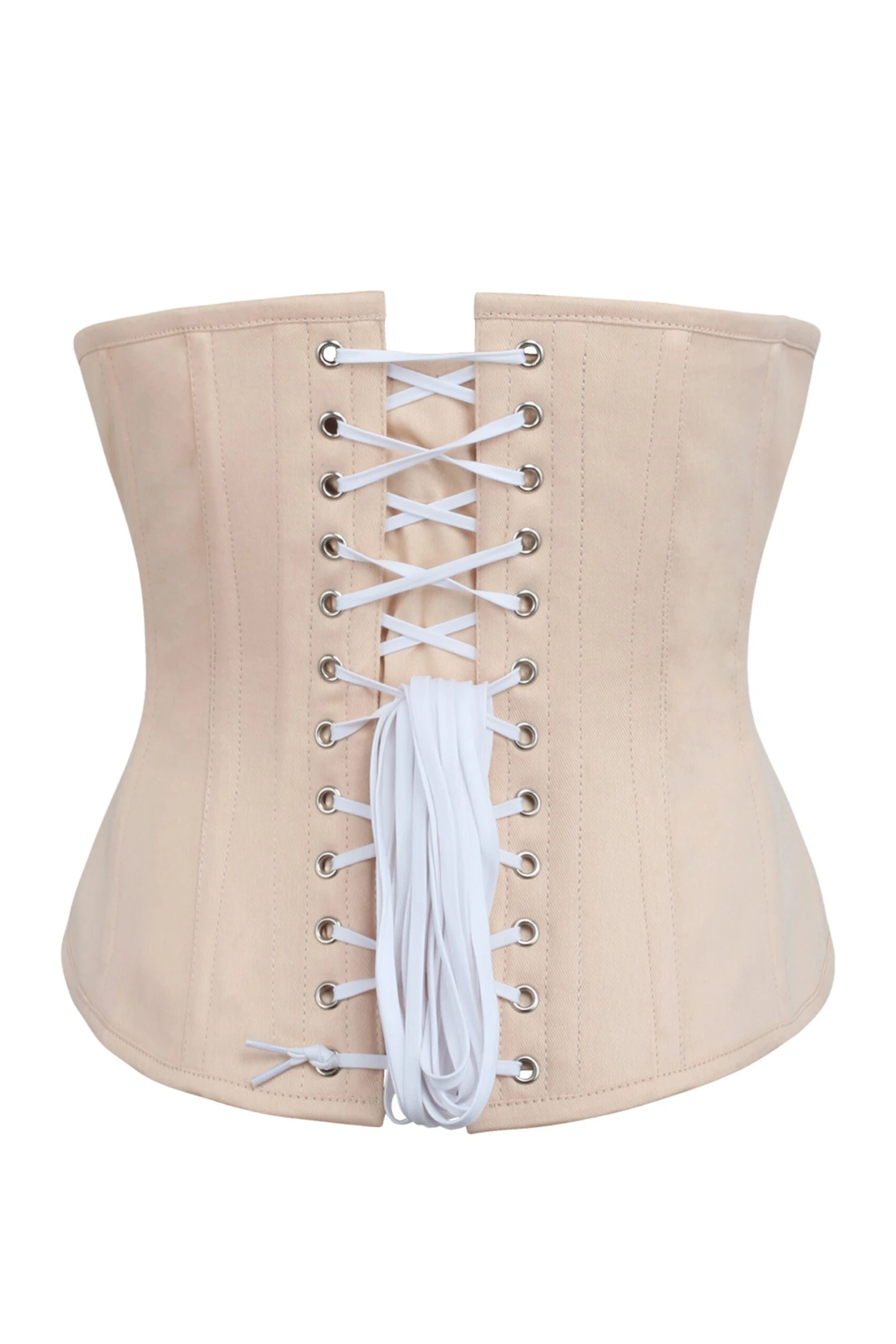 Beige Underbust Corset 2 Beige Underbust Corset - Image 2