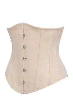 Beige Underbust Corset 5 Beige Underbust Corset -Corset Story BC 0453