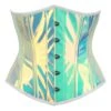 Holographic Underbust Corset