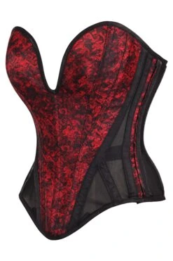 Red & Black Vampiric Seductress Corset -Corset Story BC 22523
