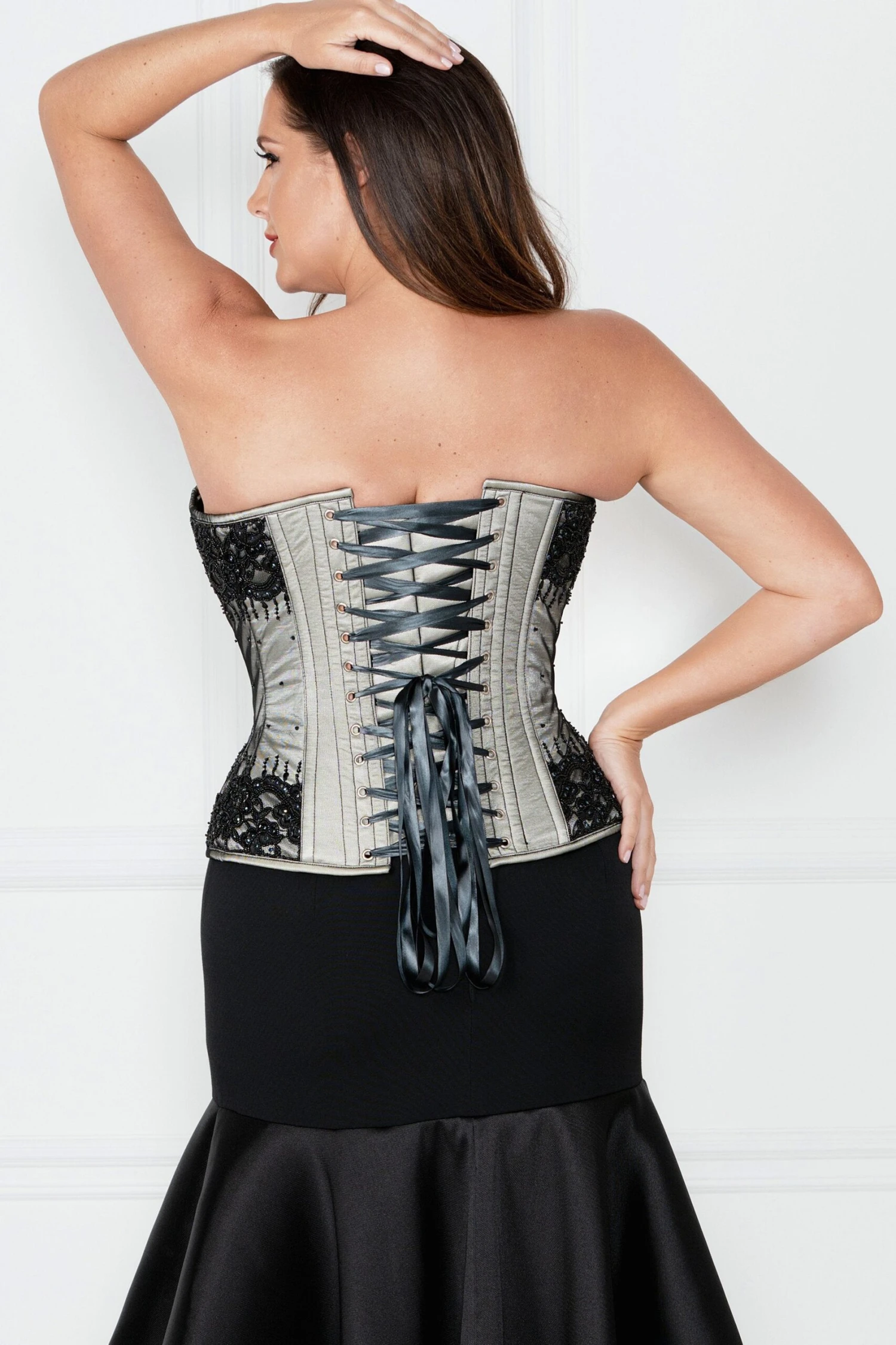 Silver Couture Corset 2 Silver Couture Corset - Image 2