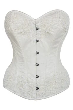Ivory Satin Couture Corset