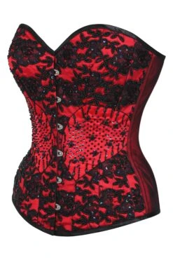 Beautiful Red Couture Corset -Corset Story C183