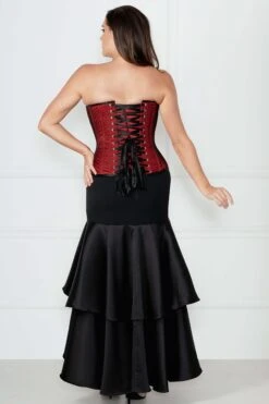 Beautiful Red Couture Corset -Corset Story C18 2