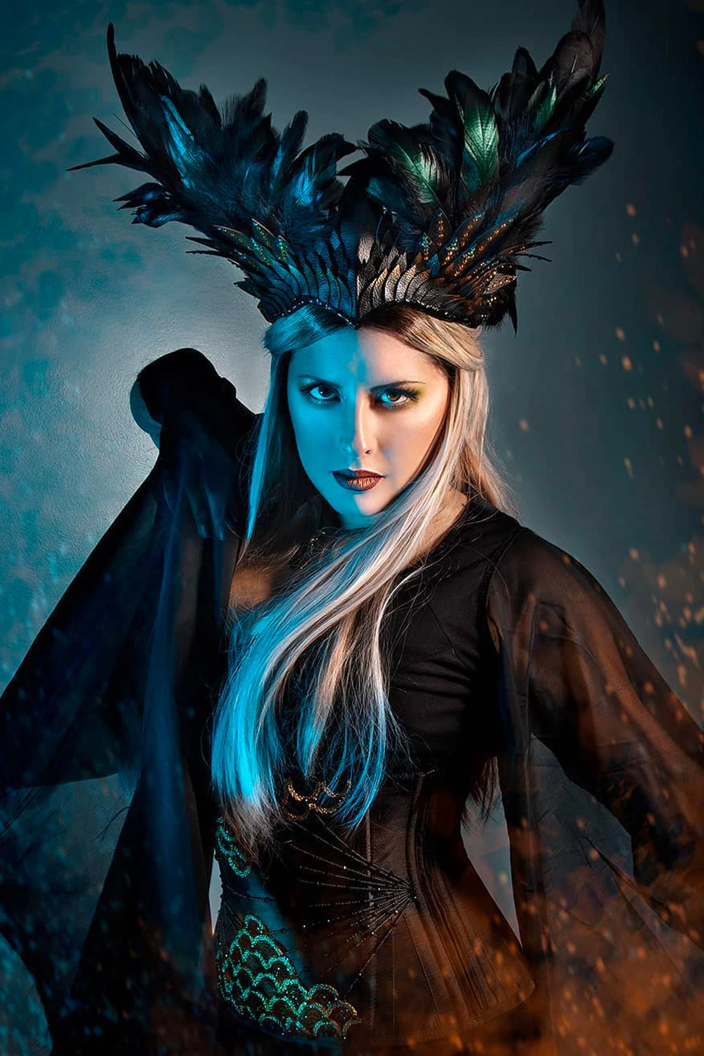 Embellished Couture Underbust Corset Waspie In Black 5 Embellished Couture Underbust Corset Waspie In Black - Image 5