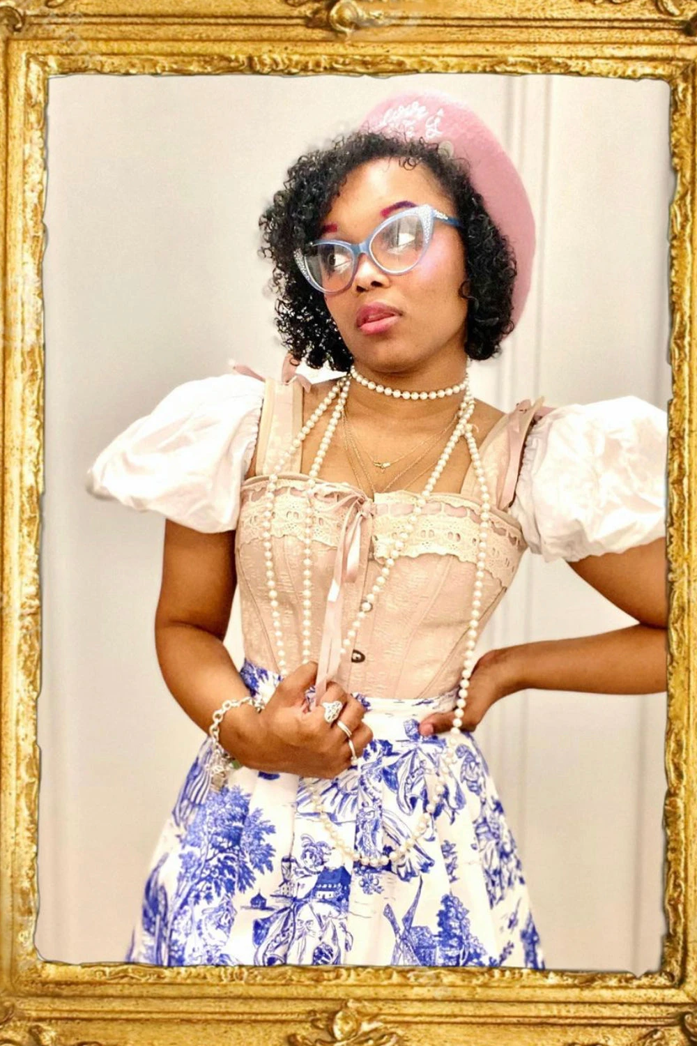 Luxurious Victorian Inspired Dusty Pink Overbust Angled Panels And Shoulder Straps 17 Luxurious Victorian Inspired Dusty Pink Overbust Angled Panels And Shoulder Straps - Image 17