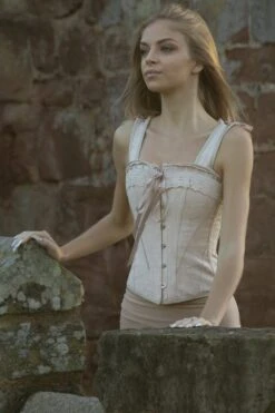 Luxurious Victorian Inspired Dusty Pink Overbust Angled Panels And Shoulder Straps 29 Luxurious Victorian Inspired Dusty Pink Overbust Angled Panels And Shoulder Straps -Corset Story CSFT037 September 2020 website 9