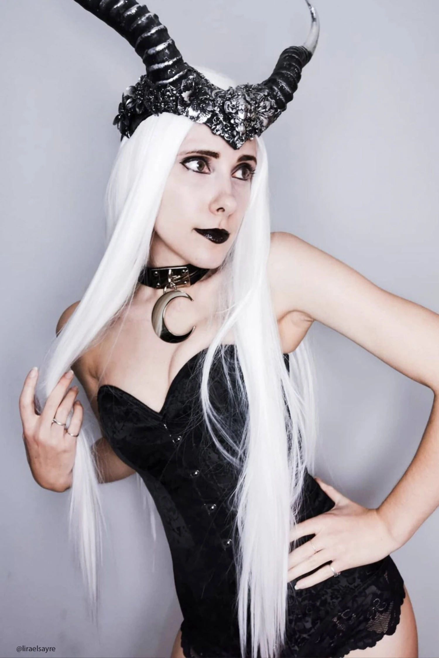 Instant Shape Black Brocade Overbust Corset - Longline 5 Instant Shape Black Brocade Overbust Corset - Longline - Image 5