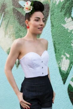 Instant Shape White Satin Overbust 27 Instant Shape White Satin Overbust -Corset Story CSFT068 September 2020 website 5