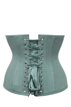 Sage Green Longline Underbust Corset -Corset Story CSFT1503