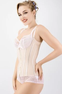 Corset Story Beige Latex Underbust Corset With Adjustable Bra Straps 5 Corset Story Beige Latex Underbust Corset With Adjustable Bra Straps -Corset Story CSLT027 C 59112cfb ebec 43eb aa98 98ca7bef32b4