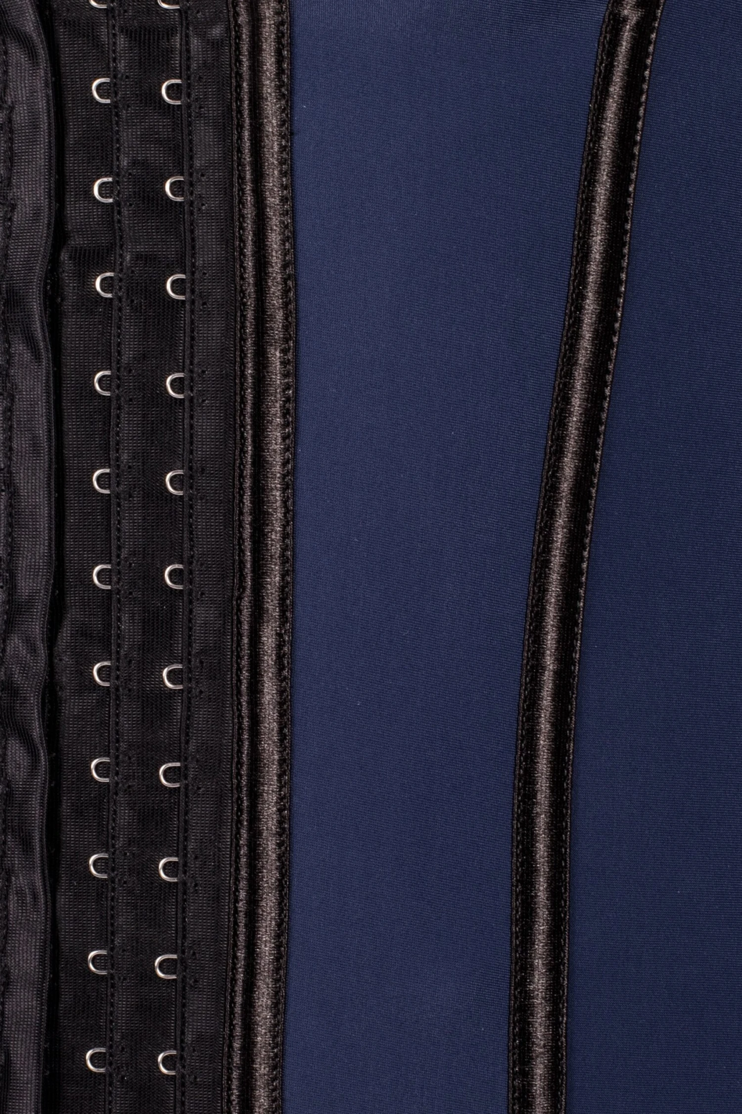 Corset Story Navy Latex Underbust Corset With Adjustable Bra Straps 7 Corset Story Navy Latex Underbust Corset With Adjustable Bra Straps - Image 7