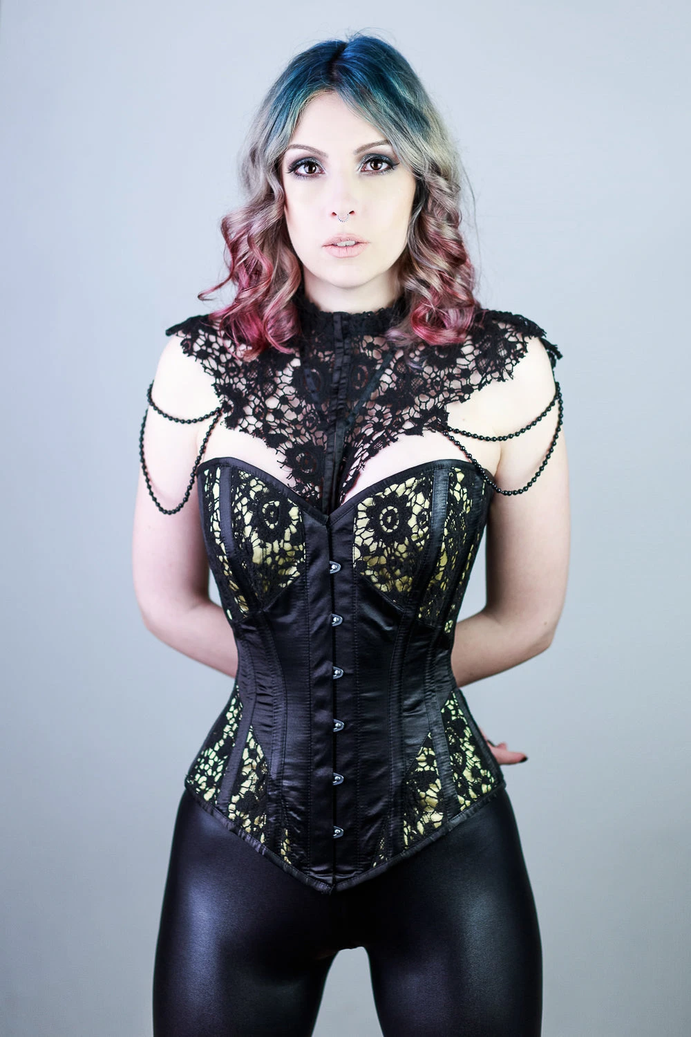ReVamped Gothic Inspired Corset Top 5 ReVamped Gothic Inspired Corset Top - Image 5