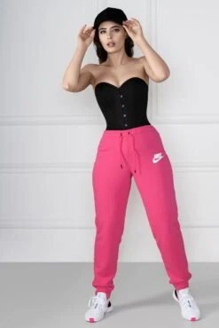 Black Cotton Twill Classic Overbust Waist Trainer With Hip Gores 16 Black Cotton Twill Classic Overbust Waist Trainer With Hip Gores -Corset Story EXP001 full length