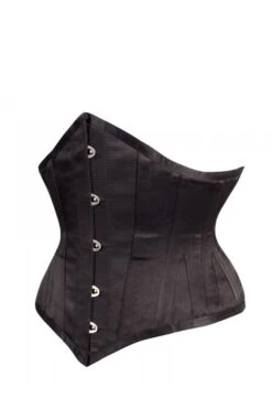 Black Satin Waist Training Waspie Underbust 23 Black Satin Waist Training Waspie Underbust -Corset Story EXP008 2 f3bd42b2 9e40 4b20 b375 a24d3476a82f