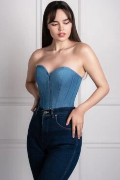 Denim Expert Waist Training Overbust 36 Denim Expert Waist Training Overbust -Corset Story EXP018 1 64dea072 451d 4261 9542 95517099b47d