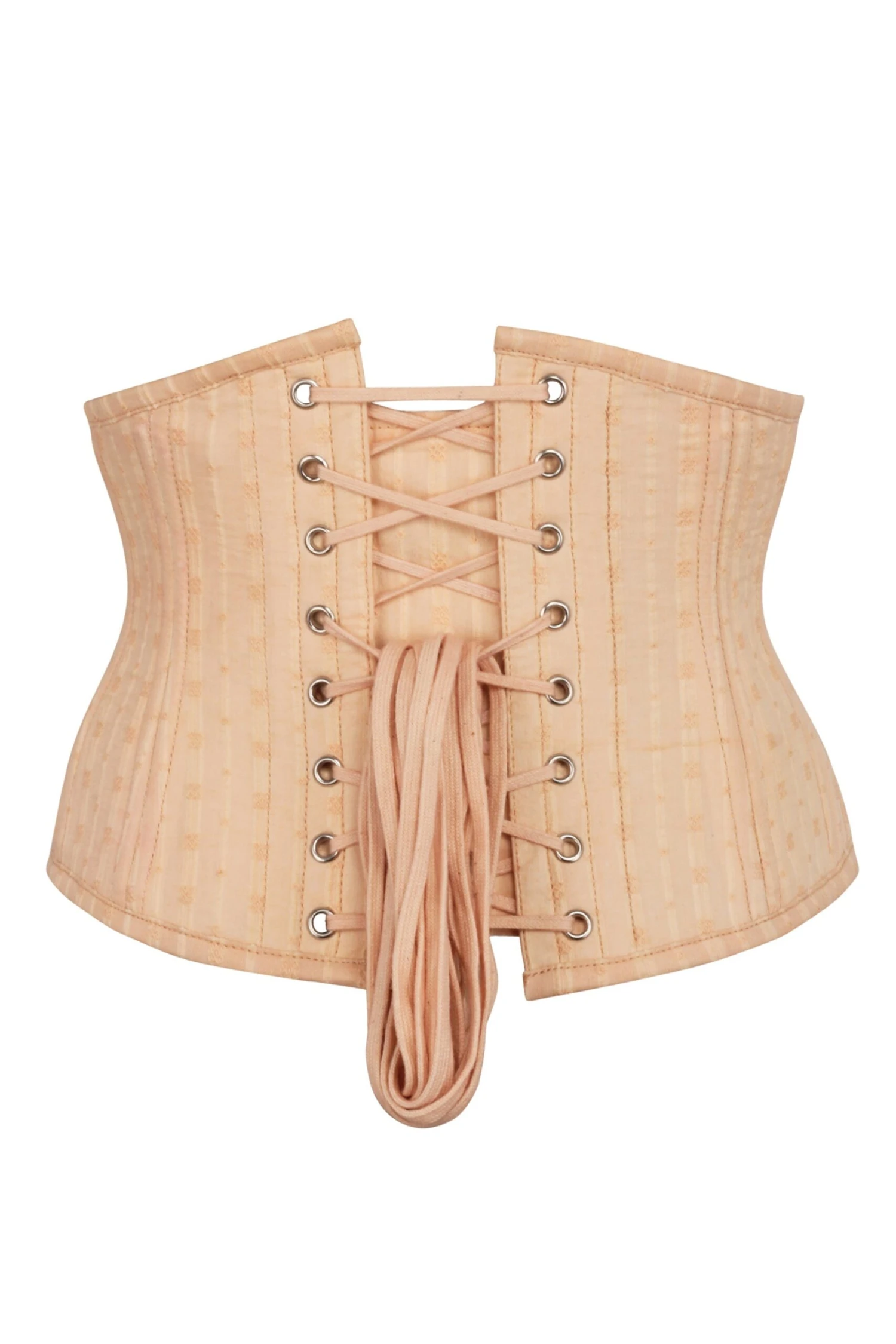 Beige Expert Waist Training Cotton Waspie Corset 2 Beige Expert Waist Training Cotton Waspie Corset - Image 2