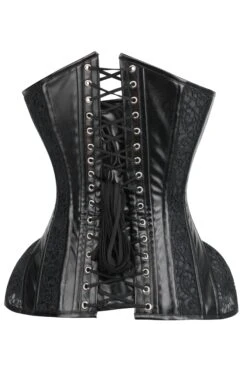 PVC Overbust Corset With Hip Panels -Corset Story EXS008 2