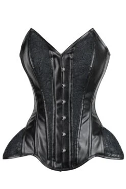 PVC Overbust Corset With Hip Panels -Corset Story EXS008 3