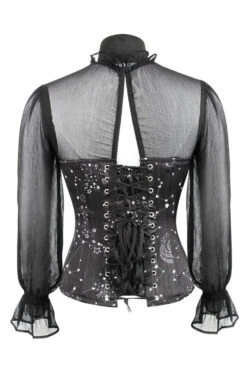 Astronomy Overbust Sleeved Corset Top -Corset Story FTS017 Back 0de1f7eb 2bd9 4b60 94e3 c315da11c088