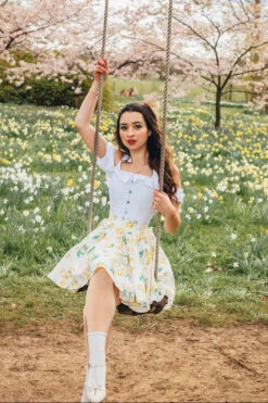 White Cotton Overbust With Sleeves And Shoulder Straps -Corset Story FTS022 CustomerPic July2021 3 10da6fe8 665e 4f11 91d7 e98830eda9c2