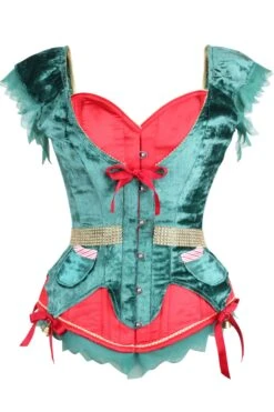 Christmas Elf Steel Boned Corset