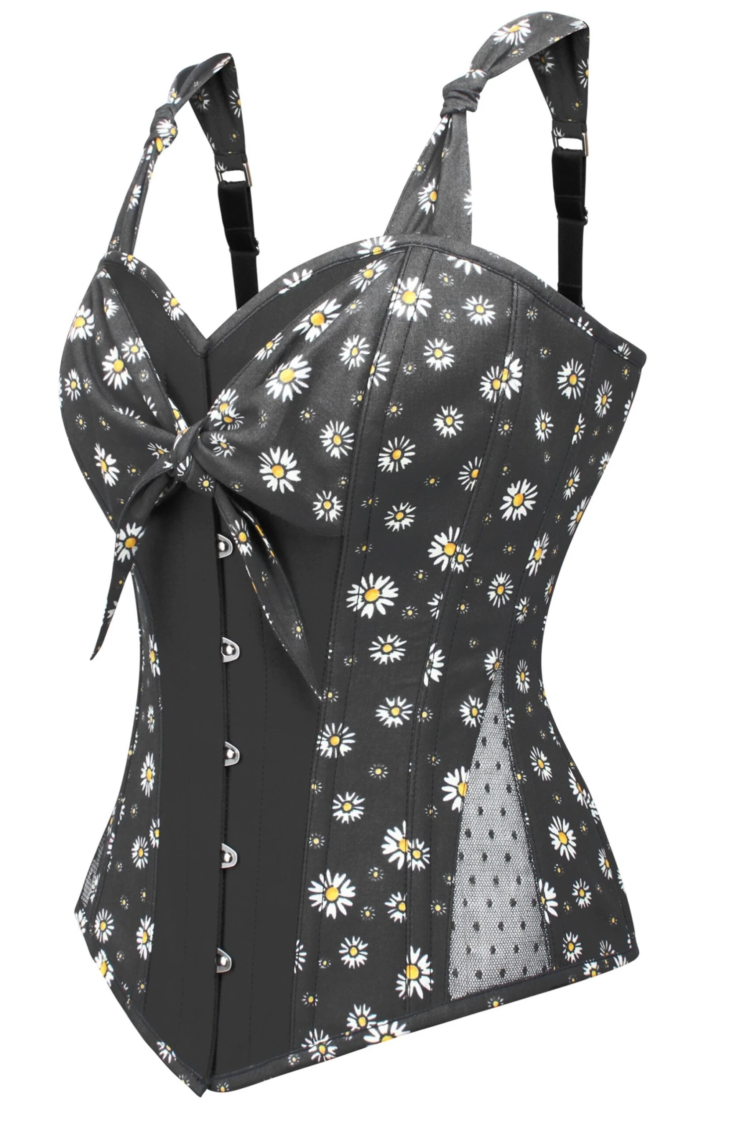 Vintage Styled Daisy Corset Overbust 12 Vintage Styled Daisy Corset Overbust - Image 12