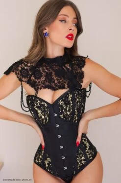 ReVamped Gothic Inspired Corset Top 28 ReVamped Gothic Inspired Corset Top -Corset Story FTS102 ankazapala zeus photo art 1