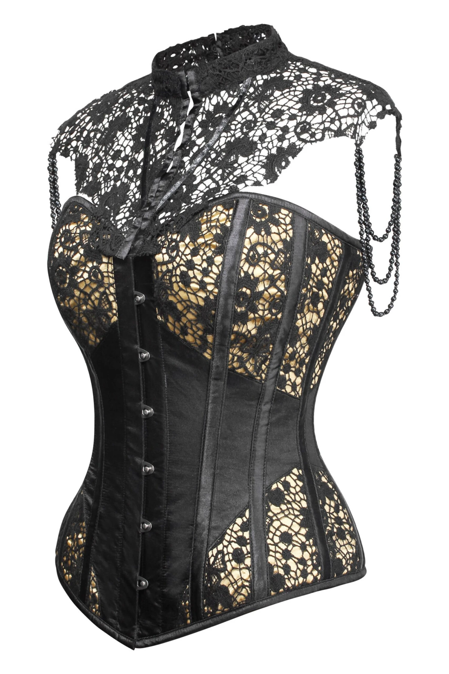 ReVamped Gothic Inspired Corset Top 1 ReVamped Gothic Inspired Corset Top