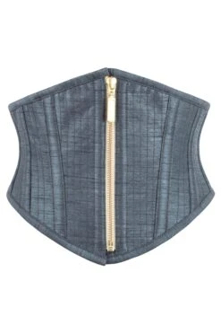 Charcoal Grey Waspie Belt