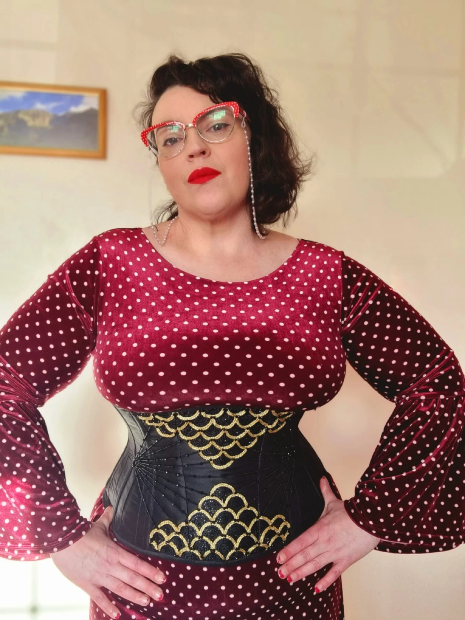 Embellished Couture Underbust Corset Waspie In Black 6 Embellished Couture Underbust Corset Waspie In Black - Image 6