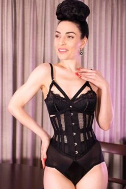 Black Mesh Waspie Underbust -Corset Story MY 403 July2020 Website 4 9cc1179b 290c 43b1 a2e4 27b2f9ae06dd