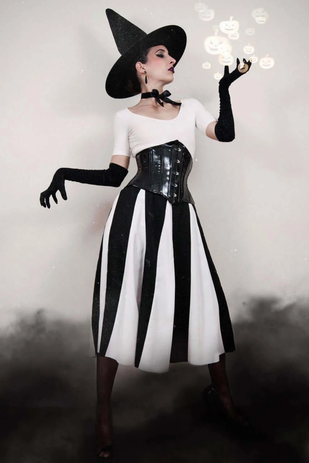 Black PVC Waist Training Waspie Underbust 17 Black PVC Waist Training Waspie Underbust - Image 17