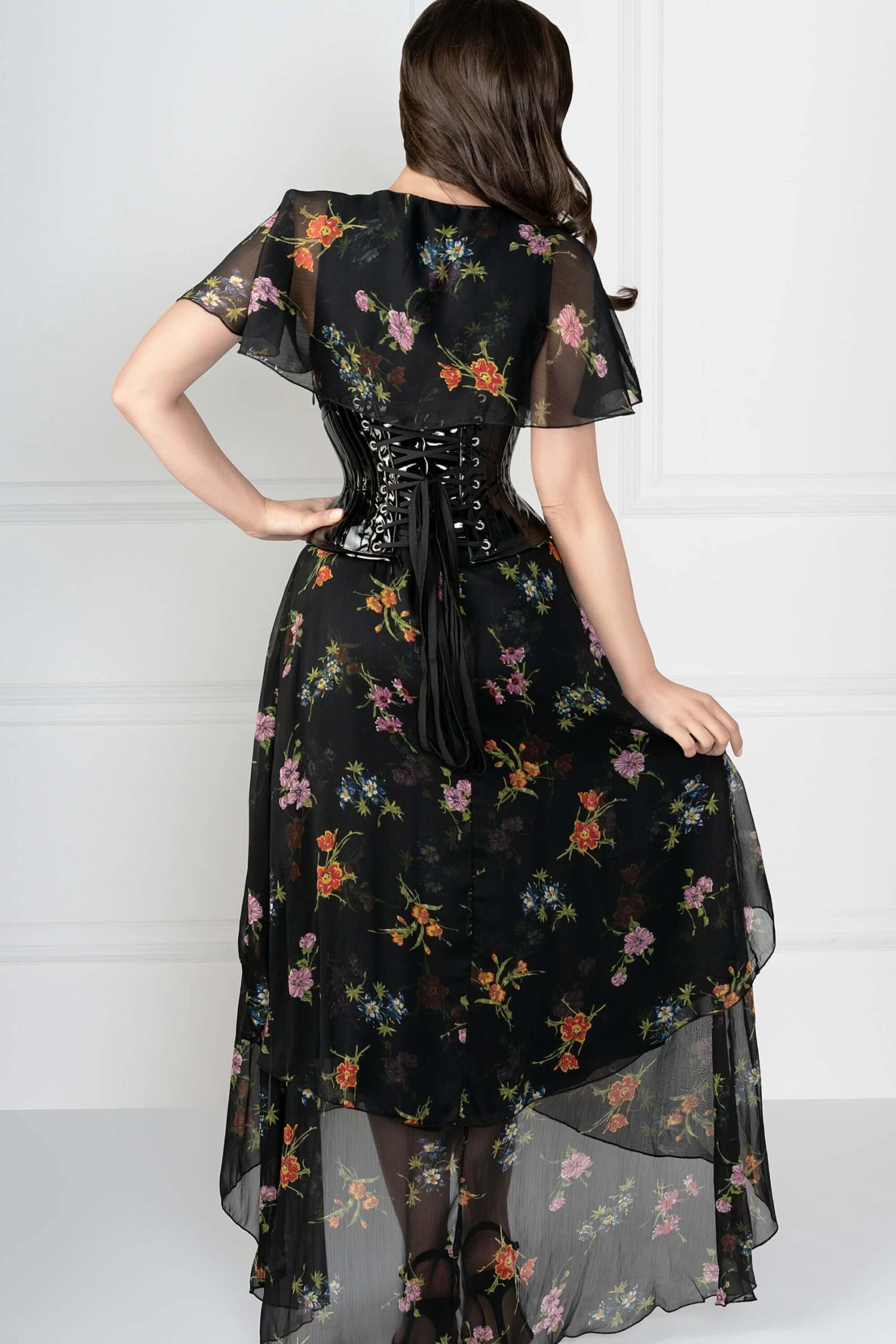 Black PVC Waist Training Waspie Underbust 14 Black PVC Waist Training Waspie Underbust - Image 14