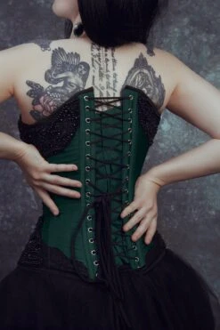 Jade Green Overbust Corset 22 Jade Green Overbust Corset -Corset Story ND 117 11File a7bc9b38 a6b8 4410 b301 edf1558bc63a