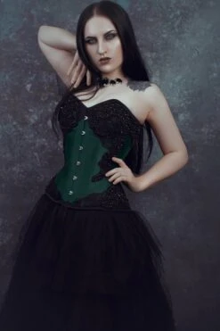 Jade Green Overbust Corset 21 Jade Green Overbust Corset -Corset Story ND 117 3website 7d574769 a92a 435a b5f6 be76a384e956