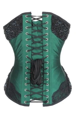 Jade Green Overbust Corset 17 Jade Green Overbust Corset -Corset Story ND118 BACK resize 5af1cc66 a9ff 47cf acac 691b4475e23f