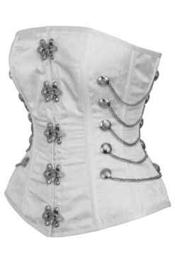 White Steampunk Overbust With Swing Hooks And Chains 5 White Steampunk Overbust With Swing Hooks And Chains -Corset Story NS 1383 3ac2cce0 2487 4449 aed1 79316c54b9fc