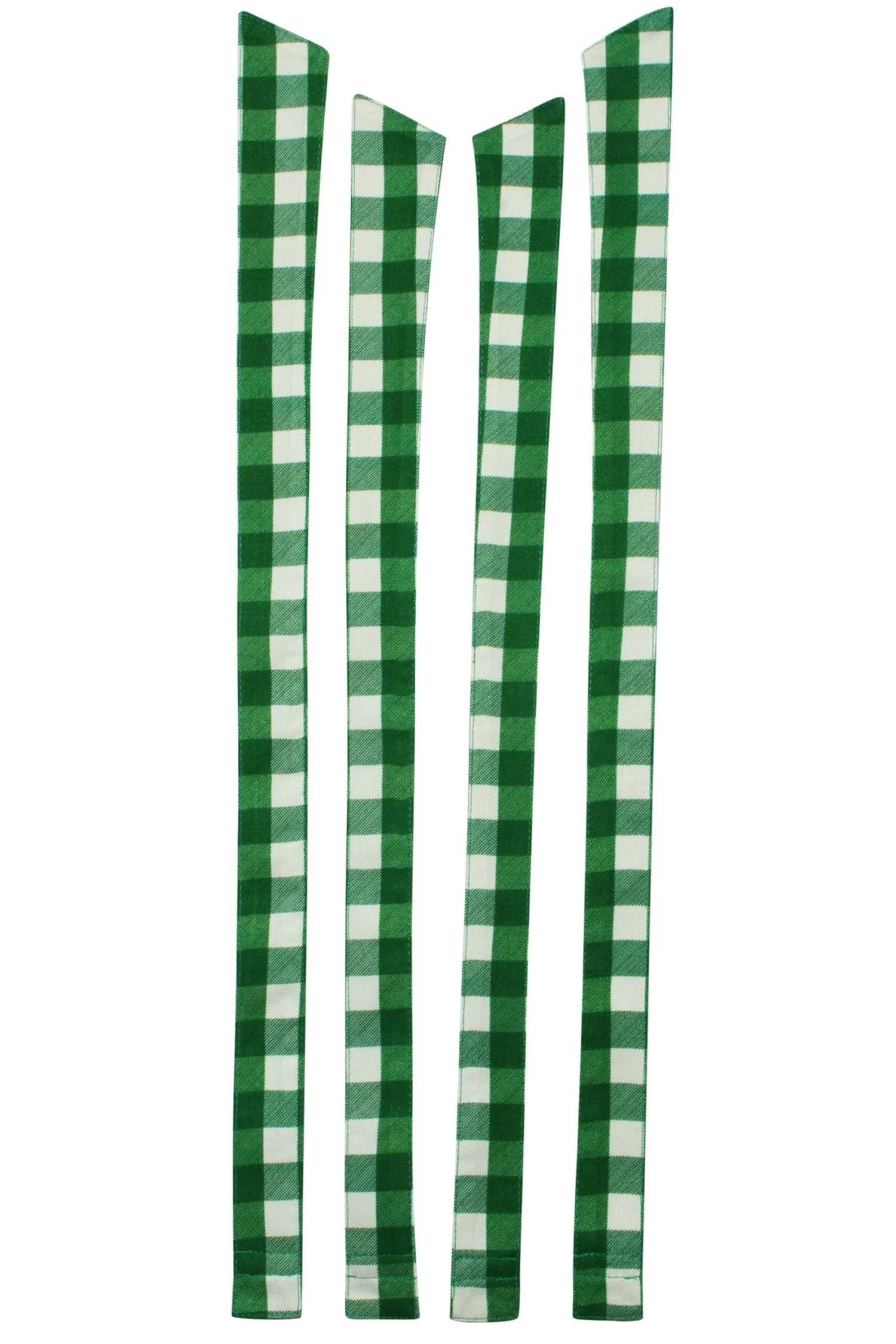 Dahlia Shoulder Strap Gingham Green Viscose 1 Dahlia Shoulder Strap Gingham Green Viscose