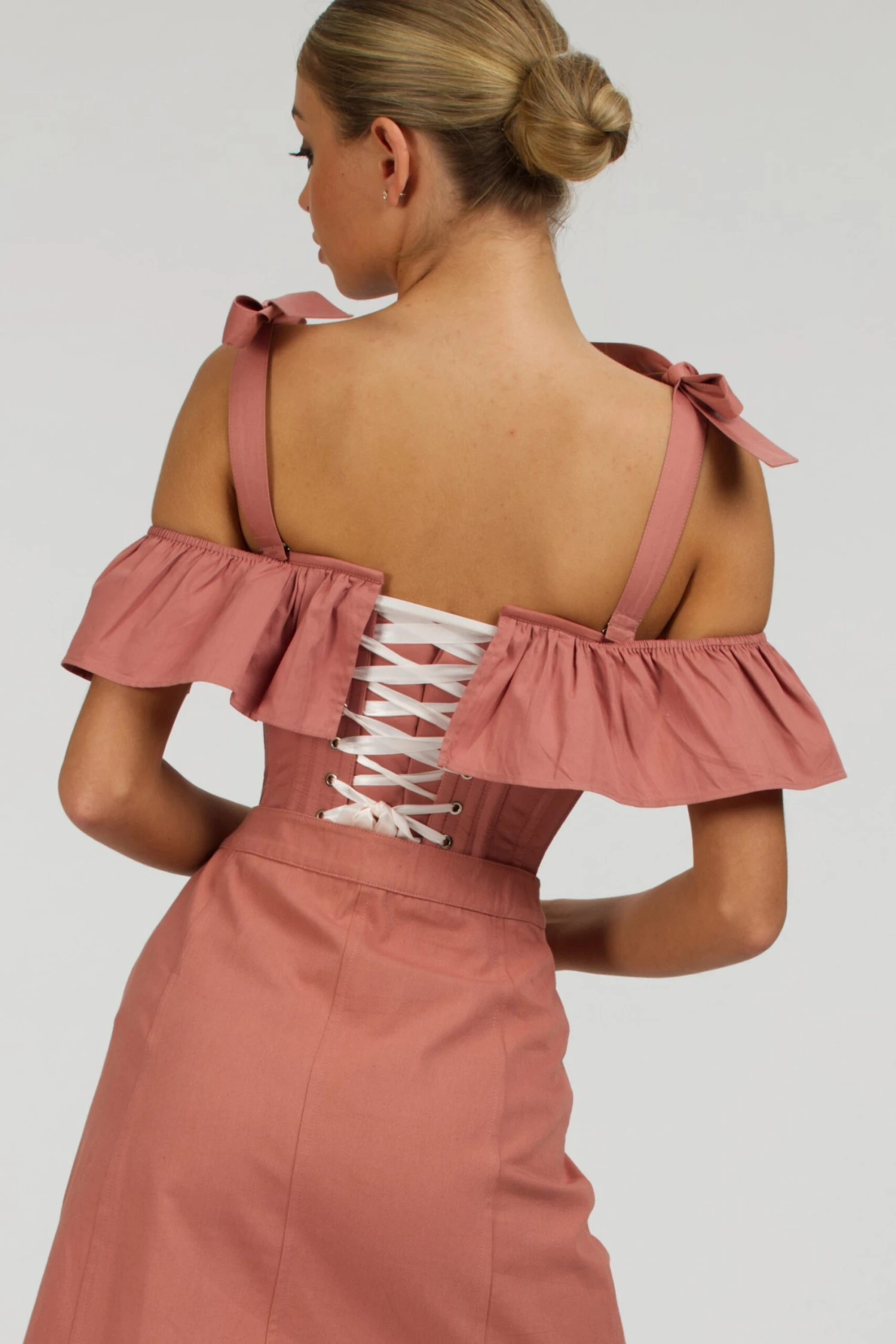 Dahlia Shoulder Strap Dusk Rose Cotton 5 Dahlia Shoulder Strap Dusk Rose Cotton - Image 5