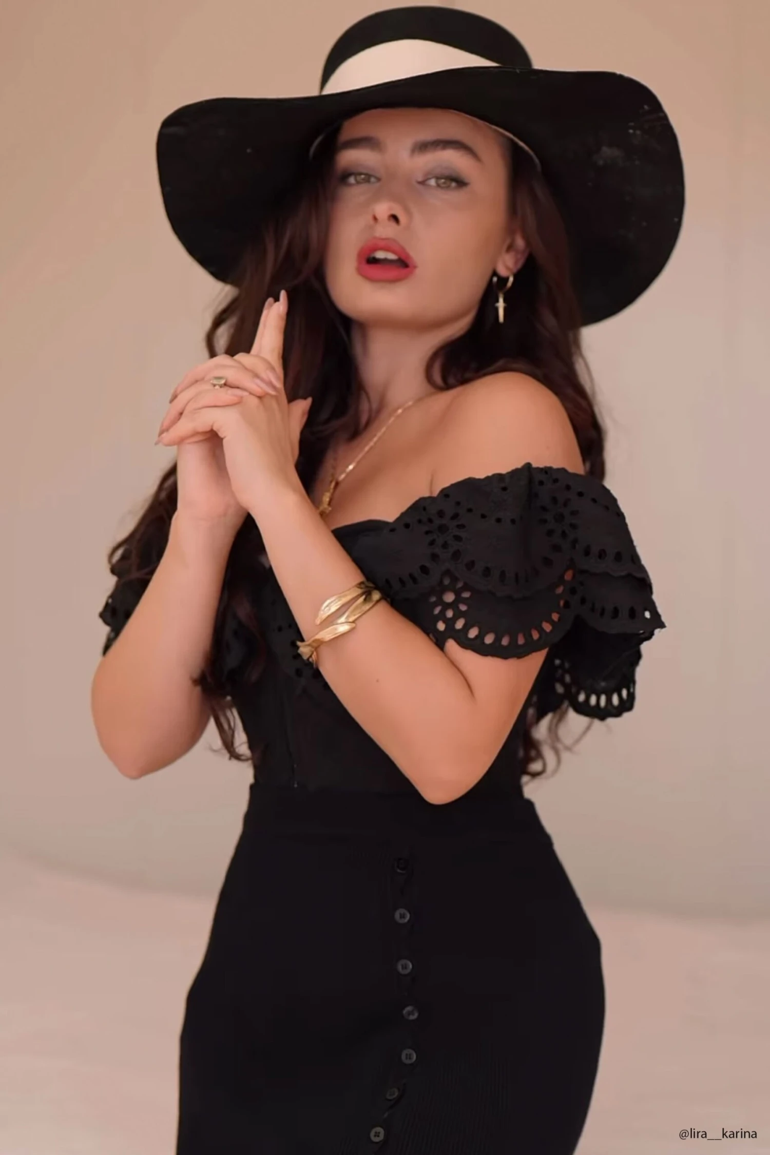 Alyssum Black Broderie Anglaise Cotton Corset Top With Double Frill Sleeves 11 Alyssum Black Broderie Anglaise Cotton Corset Top With Double Frill Sleeves - Image 11