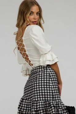 Liana White Viscose Corset-Inspired Backless Top 28 Liana White Viscose Corset-Inspired Backless Top -Corset Story SC 078 website 4