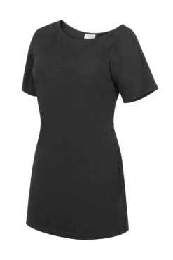 Ione Black Jersey Asymmetrical T-Shirt Dress 8 Ione Black Jersey Asymmetrical T-Shirt Dress -Corset Story SC 082 side
