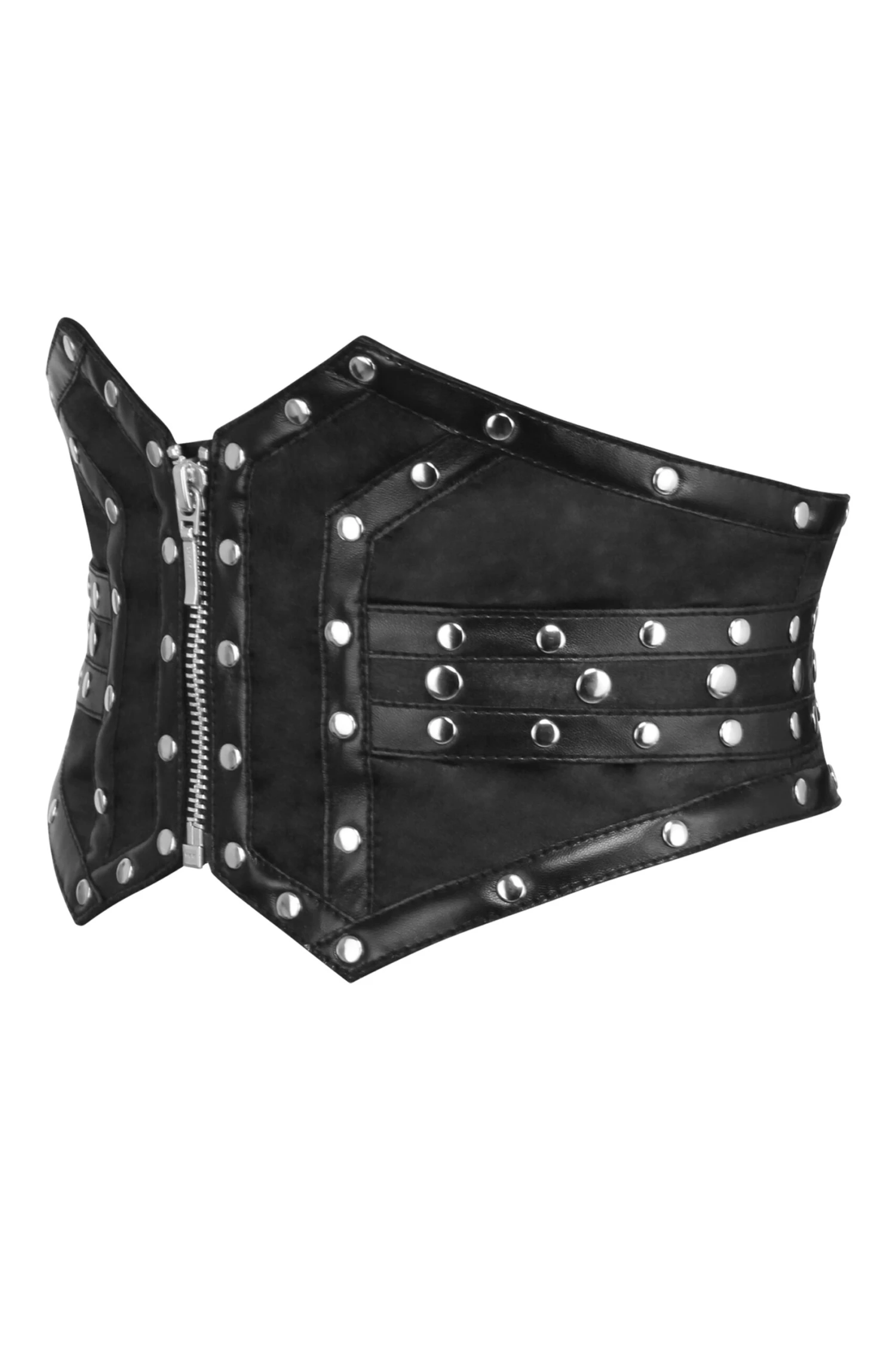 Studded Black Corset Inspired Belt 5 Studded Black Corset Inspired Belt - Image 5