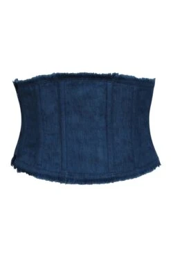 Denim Corset Inspired Front Tie Belt 8 Denim Corset Inspired Front Tie Belt -Corset Story SC 20882