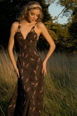 Full Steel Boned Corset Maxi Dress -Corset Story SDS007 October 2020 website 3