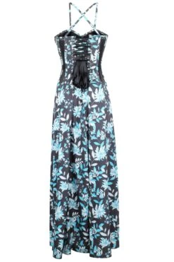 Full Steel Boned Maxi Corset Dress With Mesh Panels -Corset Story SDS008 2 ae9f763a b93e 4a06 b489 1c2cbe8fc1d2